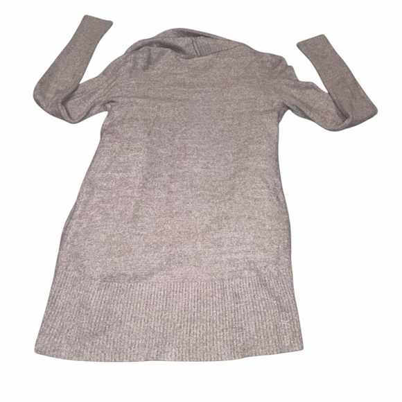 Barefoot Dreams Tan Cozy Chic Lite Open Front Circle Cardigan Sweater size XS/S - Picture 4 of 7